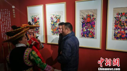 湖南福建國(guó)家級(jí)非遺精品年畫(huà)亮相恭王府博物館