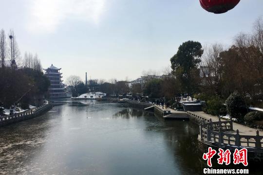 2月4日，千年古鎮(zhèn)三河一隅。 張強 攝